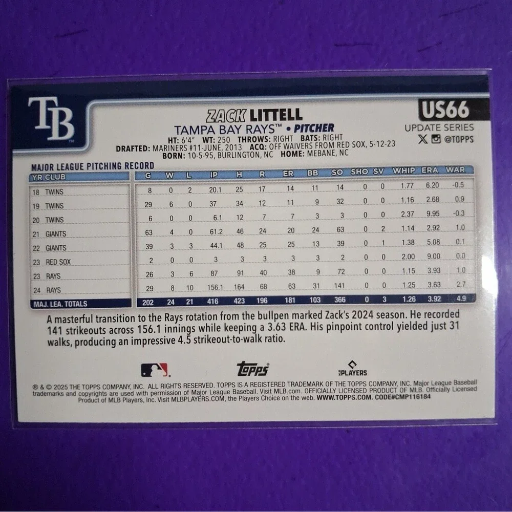 N/A 2025 topps
